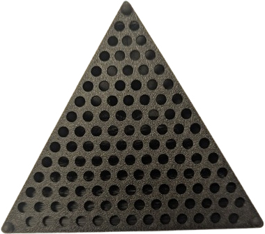 PUD-L-PURGE bottom view showing screened inlet and rubber feet